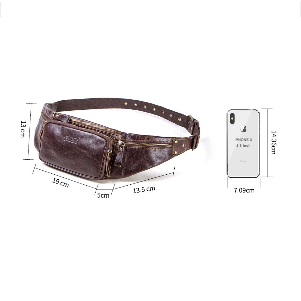 Túi đeo chéo nam HUTALEATHER MAXI2 thời trang phong cách lịch lãm TC2 | BigBuy360 - bigbuy360.vn