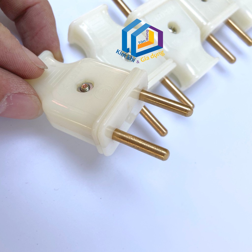 Phích cắm điện chân tròn omisu