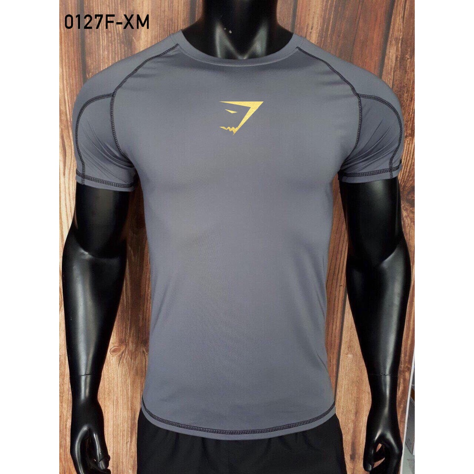 Áo thun tập gym nam gymshark – áo thun thể thao nam gymshark Sp0127