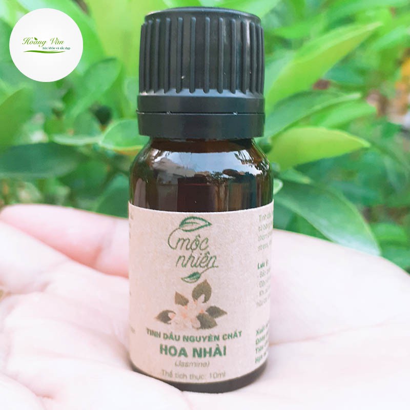 Tinh dầu Hoa Nhài Mộc Nhiên chính hãng 100% nguyên chất tự nhiên - Chai 10ml và 100ml