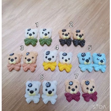 Gấu bột nail(gấu bột trang trí móng)