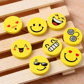 HPK0377 Combo 4 Tẩy gôm icon mặt cười
