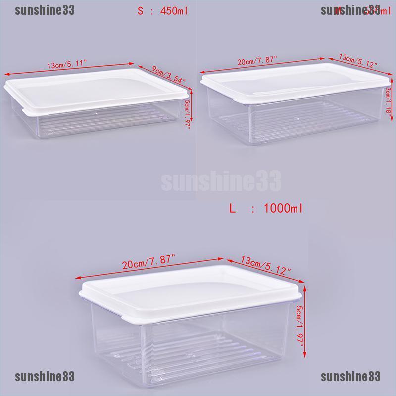 Hộp Nhựa Bảo Quản Thực Phẩm Trong Tủ Lạnh 33