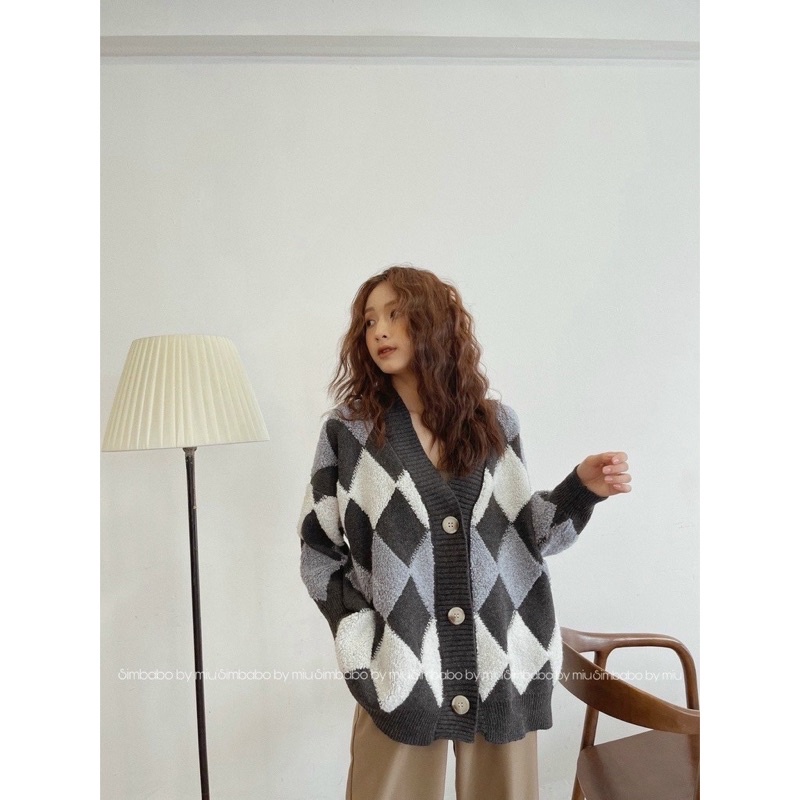 [Mã 2611THTRANG100K hoàn 10% xu đơn 99K] Áo cadigan len lông trám quảng châu | BigBuy360 - bigbuy360.vn