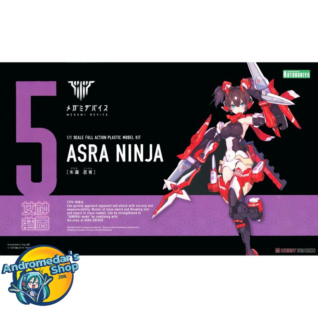 Mô hình lắp ráp Asra Ninja