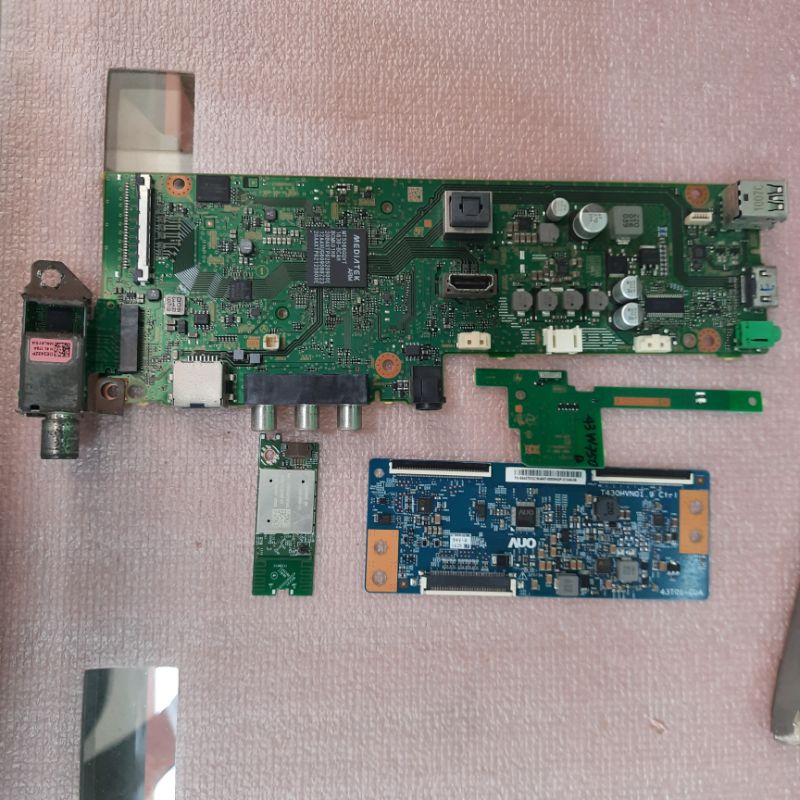 Bo mạch tivi Sony 43W750D, khiển,bo xử lý ,bo tcon,bo mắt,bo wifi,main chủ, chính