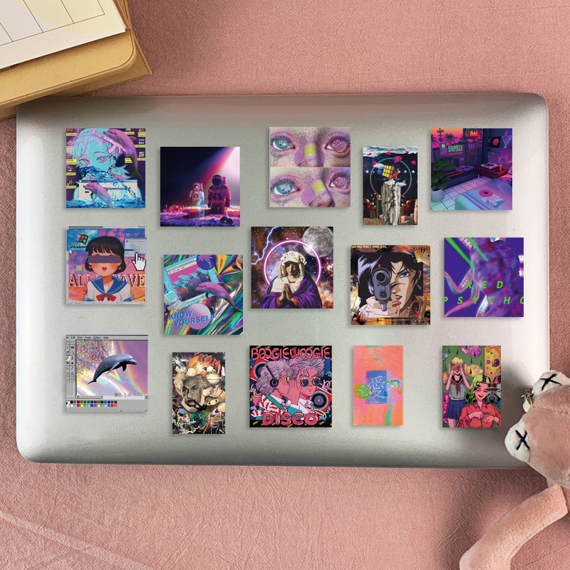 Set 50 Decal Nhám Chống Thấm Size Lớn