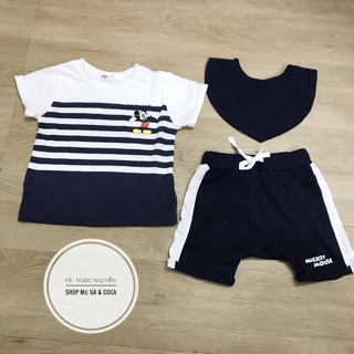 Set mickey HM kèm yếm