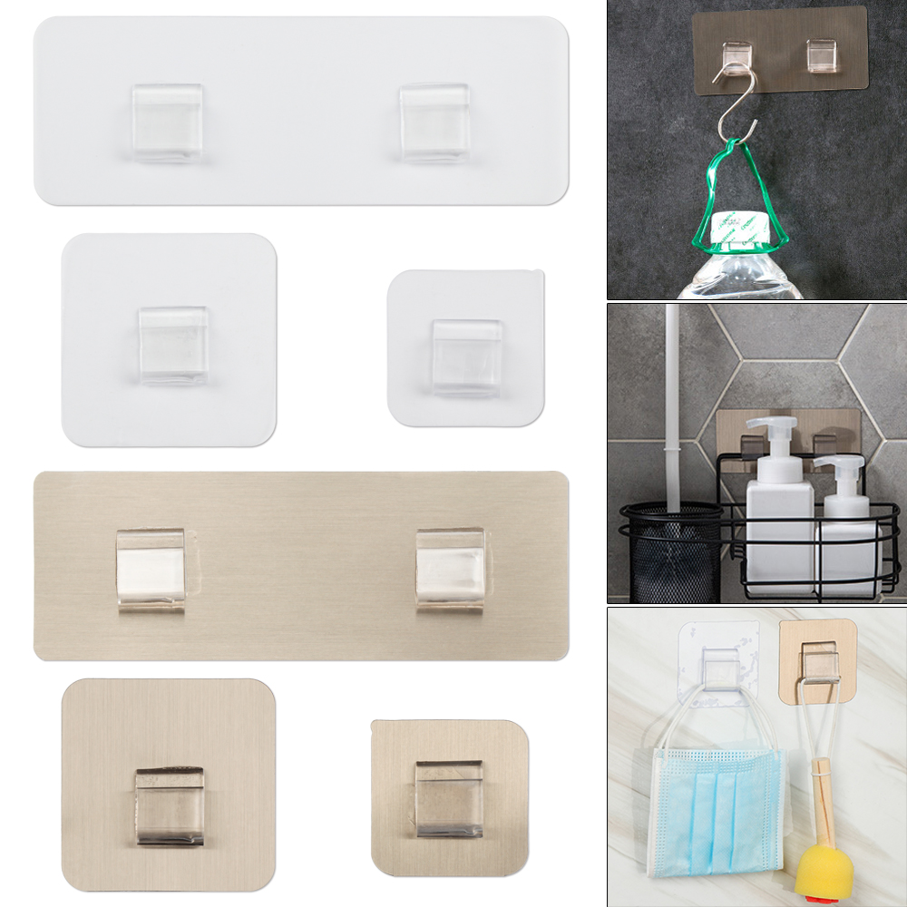 Móc Nhựa Dán Tường Treo Vật Dụng Tiện Lợi