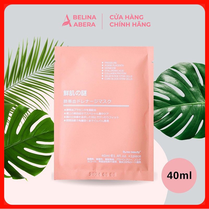 Mặt nạ nhau thai Nhật Bản Rwine Beauty