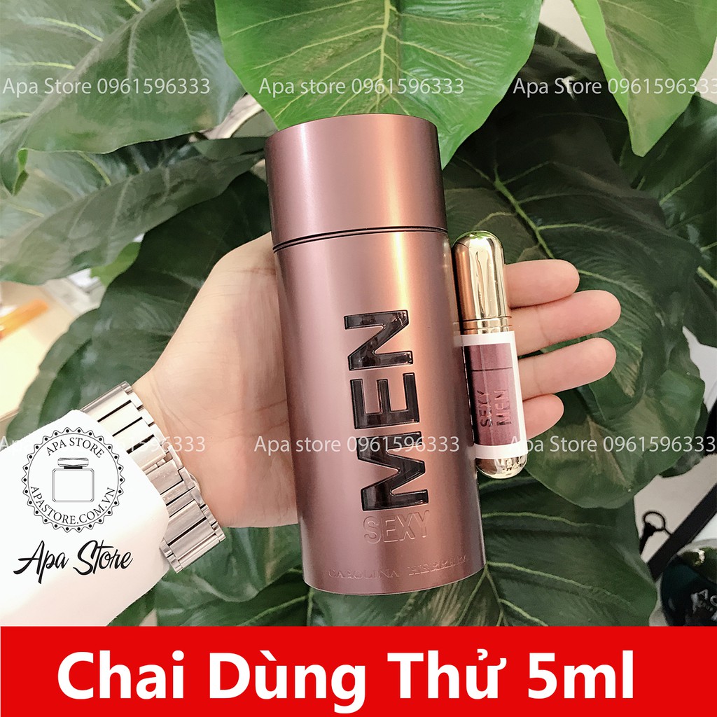 Nước Hoa Nam 212 Sexy Men Chai 10ml | WebRaoVat - webraovat.net.vn