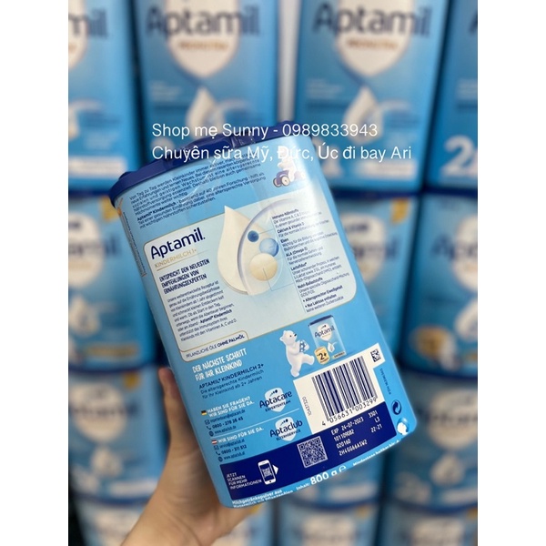 Sữa APTAMIL PRONUTRA số 1+ cho bé trên 1y hàng nội địa Đức