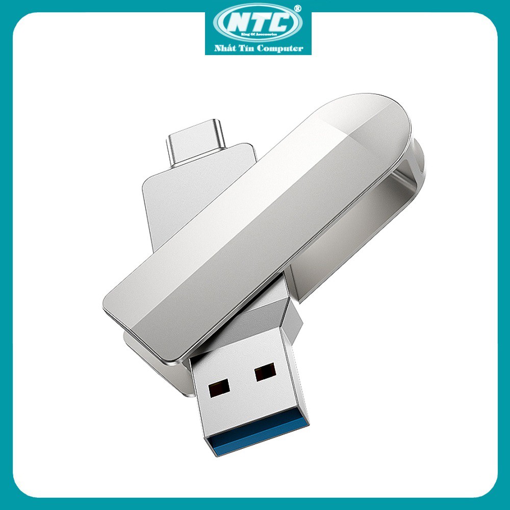 USB 3.0 OTG Hoco UD10 Wise 16GB 32GB 64GB 128GB cổng TypeC và USB 3.0