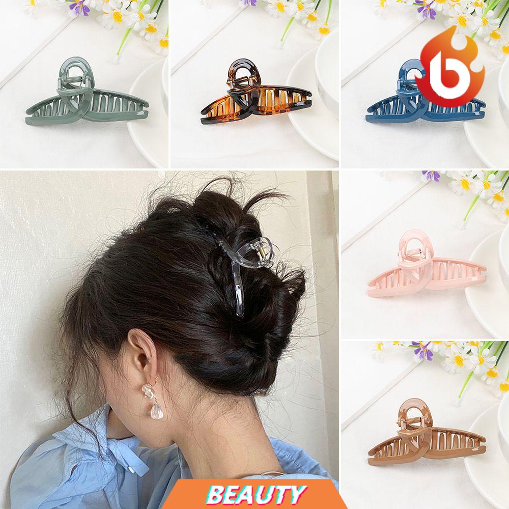 Kẹp tóc càng cua chống trượt phong cách thanh lịch dành cho nữ