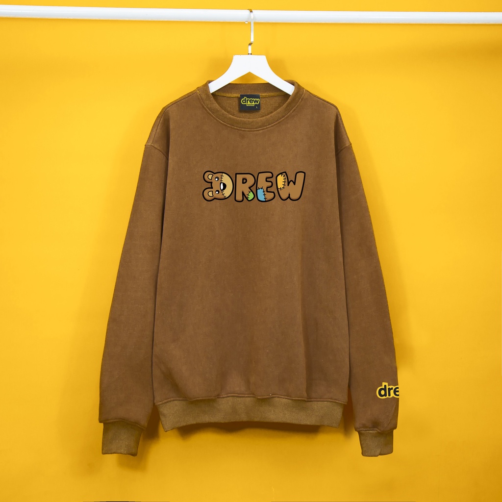 Áo Nỉ Sweater Drew house Chữ gấu Hogoto shop , áo nỉ bông sweater unisex nam nữ | BigBuy360 - bigbuy360.vn