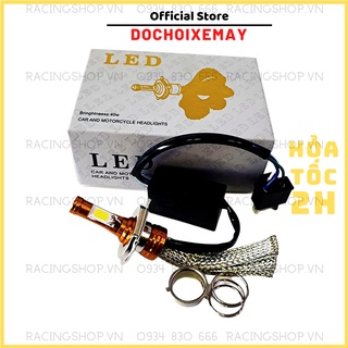 Đèn led xe máy đèn pha trợ sáng ô tô xe hơi cyt ledvnracing 2022 độ sáng gom bh 3 tháng led chính hãng dochoixemay