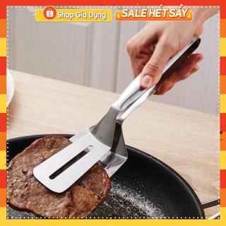 Kẹp gắp thức ăn, gắp bánh, chất liệu inox mẫu mới 2020