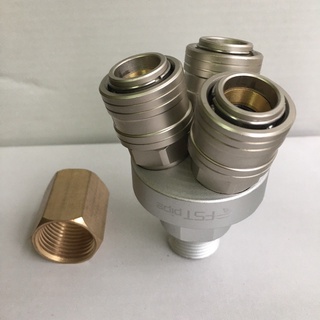 Măng xông đồng ren 21mm (DN15 Ren 1/2 Inch)