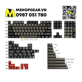 Keycap Domikey Dolch SA profile abs doubleshot 159 keys giá rẻ