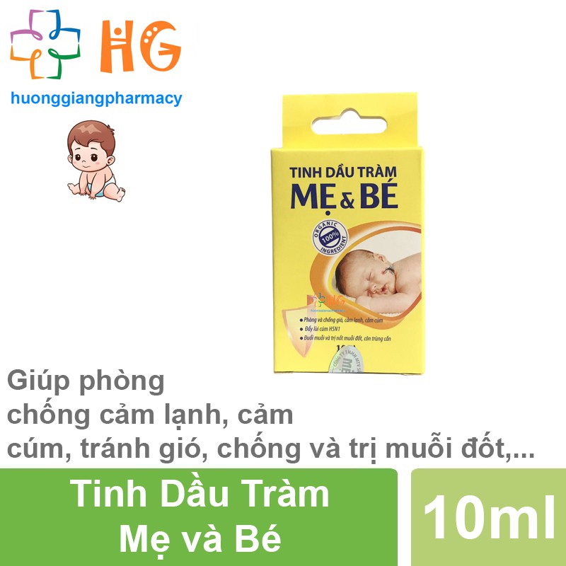 Tinh Dầu Tràm Mẹ Và Bé