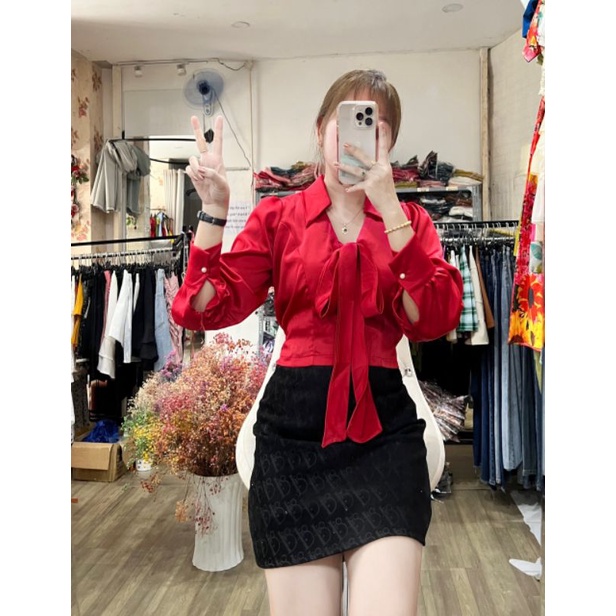 HÌNH THẬT 100% ÁO LỤA NHẬT SƠ MI NƠ ĐỦ SIZE