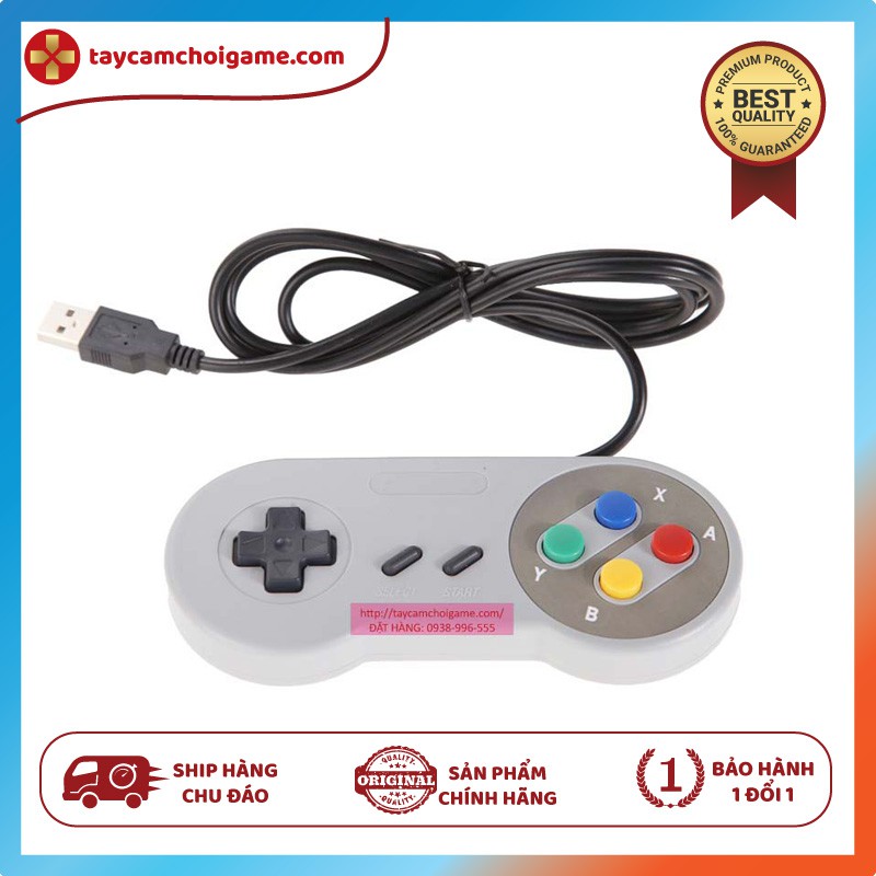 Tay cầm chơi game 4 nút cho PC