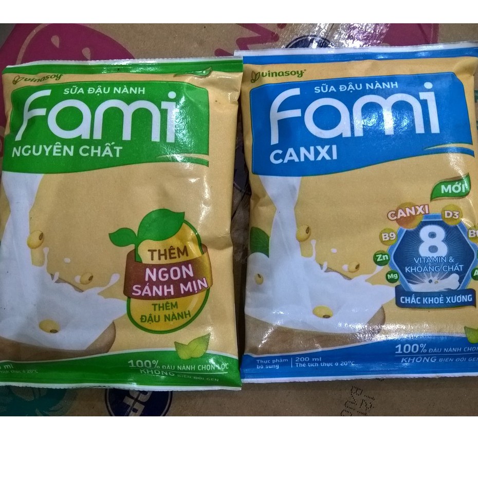 Sữa Fami túi 200ml ( combo 10 túi )