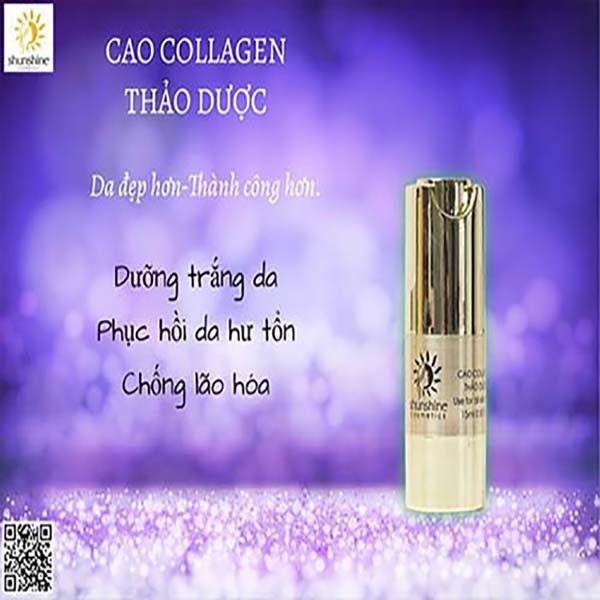 Shunshine Cosmetics cao collagen thảo dược làm đẹp da, da săn chắc, căng bóng ngậm nước ẩm | BigBuy360 - bigbuy360.vn