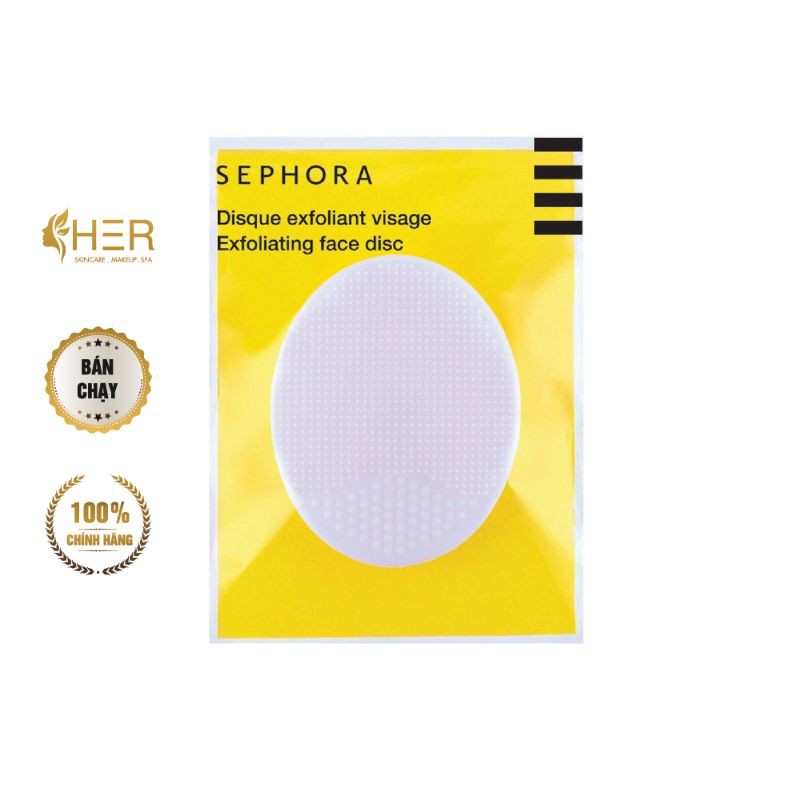 Miếng Pad rửa mặt Sephora Làm sạch bụi bẩn lỗ chân lông - mecskincare