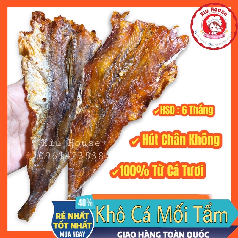 500Gr Khô Cá Mối Quy Nhơn Tẩm Gia Vị Loại 1