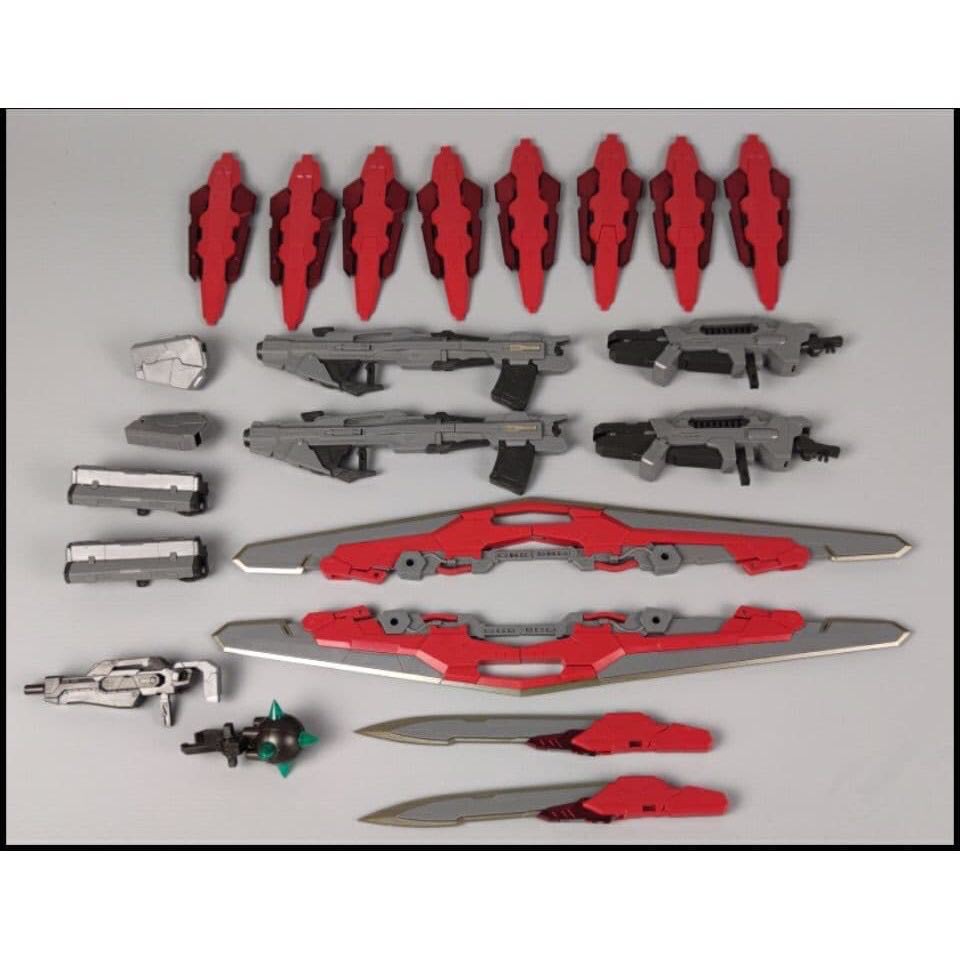 [Có sẵn] Mô hình lắp ráp MG Astray Type F Daban 8816 tỷ lệ 1/100 red, gồm set khiên và đại kiếm