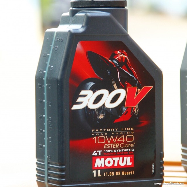 Nhớt Motul 300v 10w40 nhập khẩu