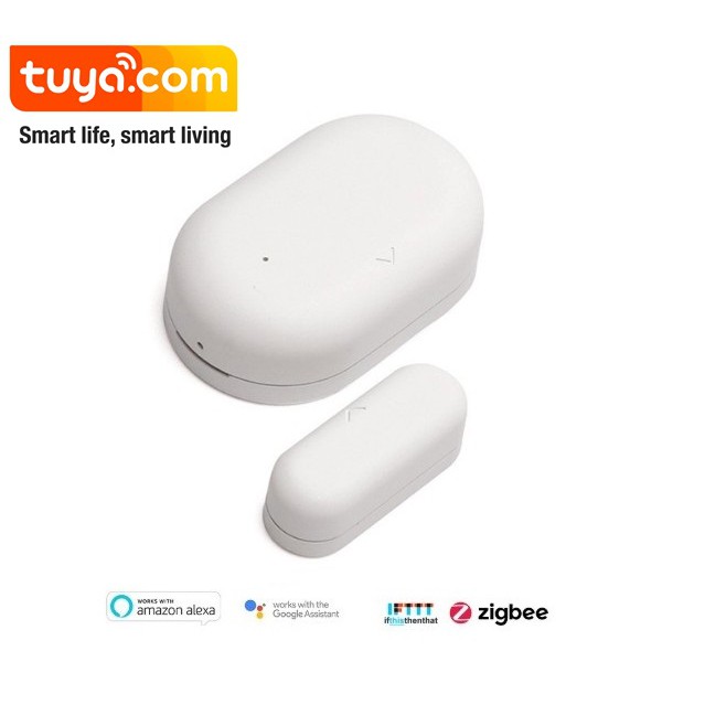 Cảm biến Mở cửa Zigbee Tuya Go / Smart Life - Có hỗ trợ Googhe Home, Alexa, IFTTT