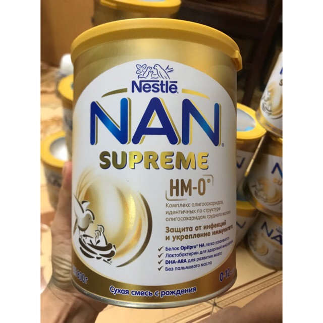 Sữa Nan Supreme HA tăng cường miễn dịch, cho bé 0-12 tháng