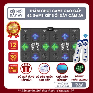 Thảm chơi game kết nối TV, thảm nhảy kèm các phụ kiện đầy đủ: nhảy audition, yoga, chạy bộ