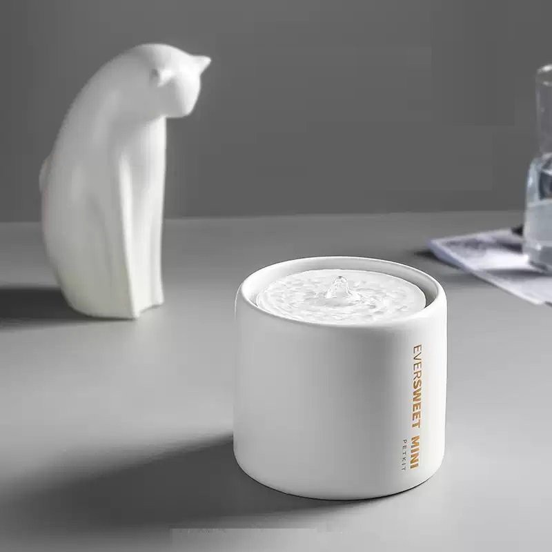 Máy lọc nước Petkit Ever Sweet Eversweet 5 mini gốm cho thú cưng, Máy lọc uống nước tự động có kết nối app