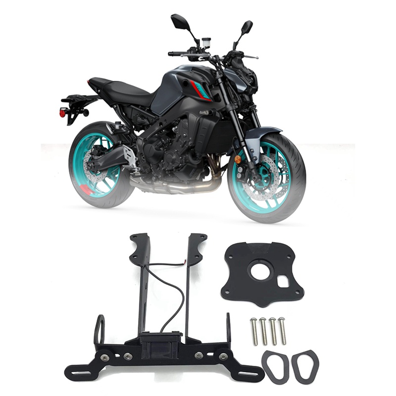 FENDER Giá Đỡ Biển Số Xe Máy Yamaha FZ-09 MT09 MT-09 2021 +