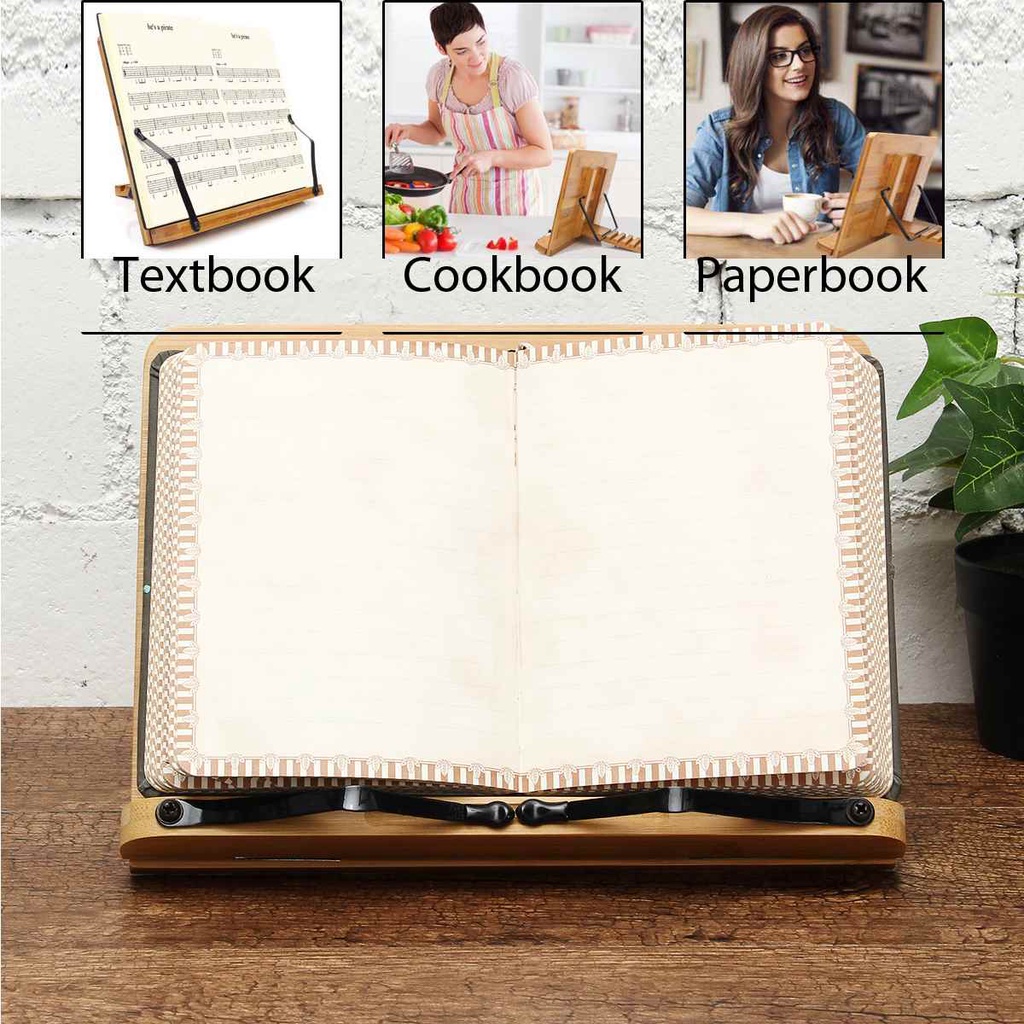 Giá Đọc Sách Để Bàn Thông Minh Kệ Đọc Sách Giá đỡ, kẹp sách, ipad iphone điều chỉnh góc nghiêng
