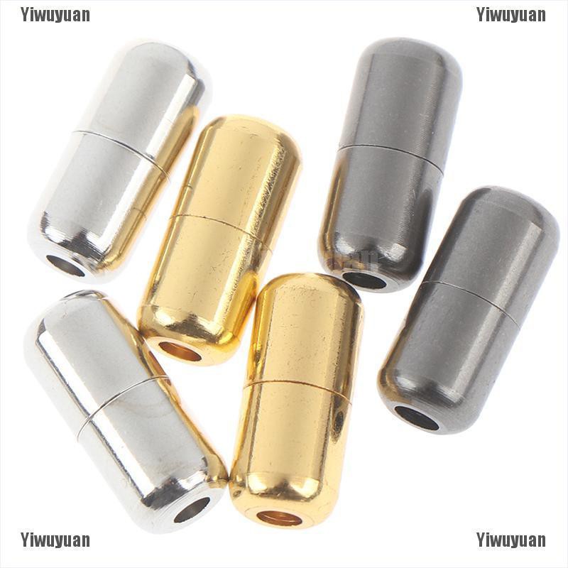 Set 2 Khóa Dây Giày Bằng Kim Loại Không Cần Buộc DIY