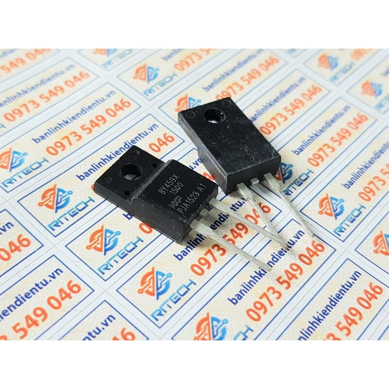 [Combo 3 chiếc] BY459X-1500, BY459-1500 Diode 12A/1500V TO-220