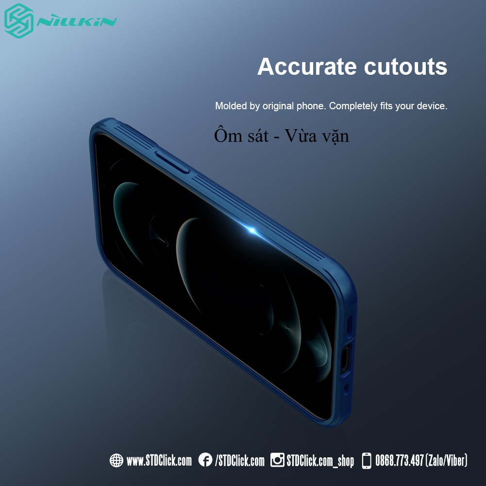 ỐP LƯNG IPHONE 13 MINI NILLKIN CAMSHIELD PRO NILLKIN CHÍNH HÃNG