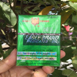 DẦU GIÓ XANH SINGAPORE 2 NẮP 24ML