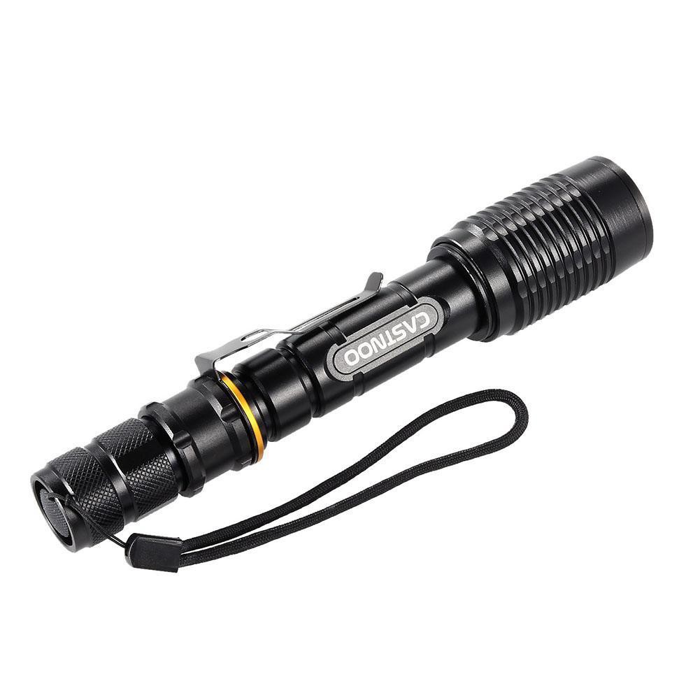 Đèn pin LED CREE XM-L T6 8000 lumen kích thước 185/207 x 31 x 21 tiện dụng | BigBuy360 - bigbuy360.vn