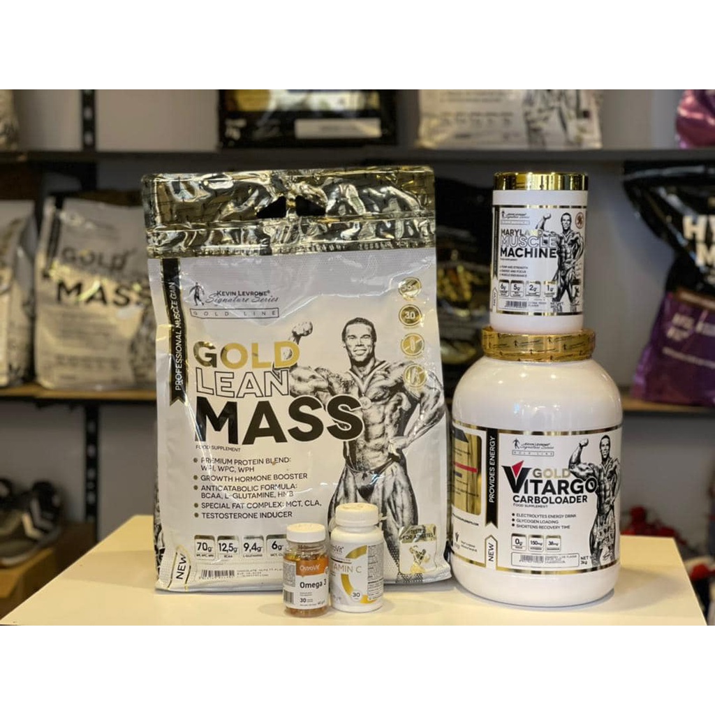 Sữa Dinh Dưỡng Tăng Cân Nhanh Cho Người Gầy Kevin Levrone Gold Lean Mass 6Kg