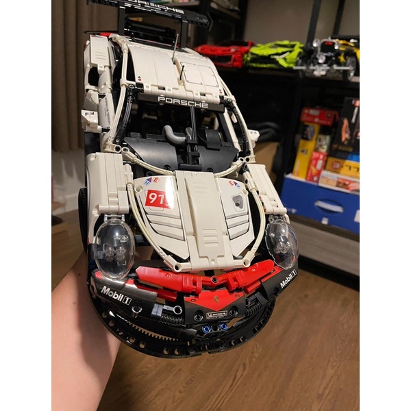 Đồ chơi lắp ráp Technic 22001 91006 011 90066 11181 20097 Mô hình Siêu xe Porsche 911 màu trắng - Xếp hình thông minh