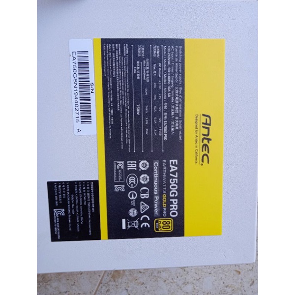 PUS máy tính antec 750w và 650w