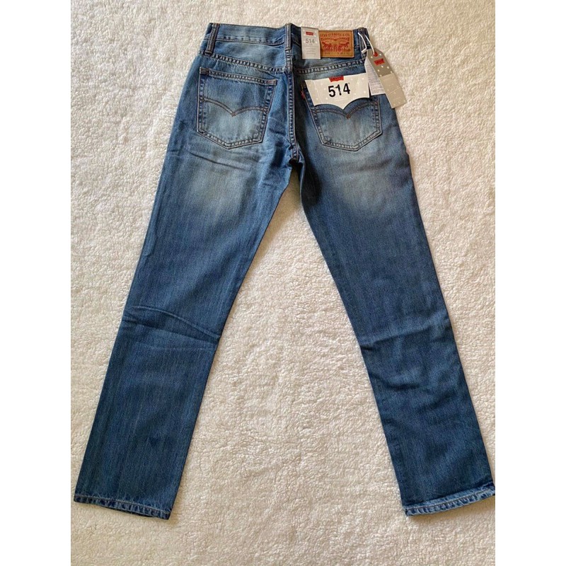 [Mã C1] Quần jean nam LEVI’S 514 xanh bạc size 30