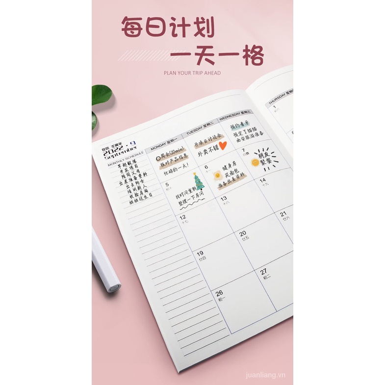 Sổ Tay Lên Kế Hoạch 2023Self-Discipline Tiện Lợi