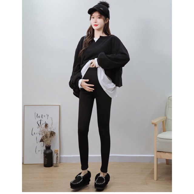 Quần bầu công sở chất umi cao cấp co dãn 4 chiều