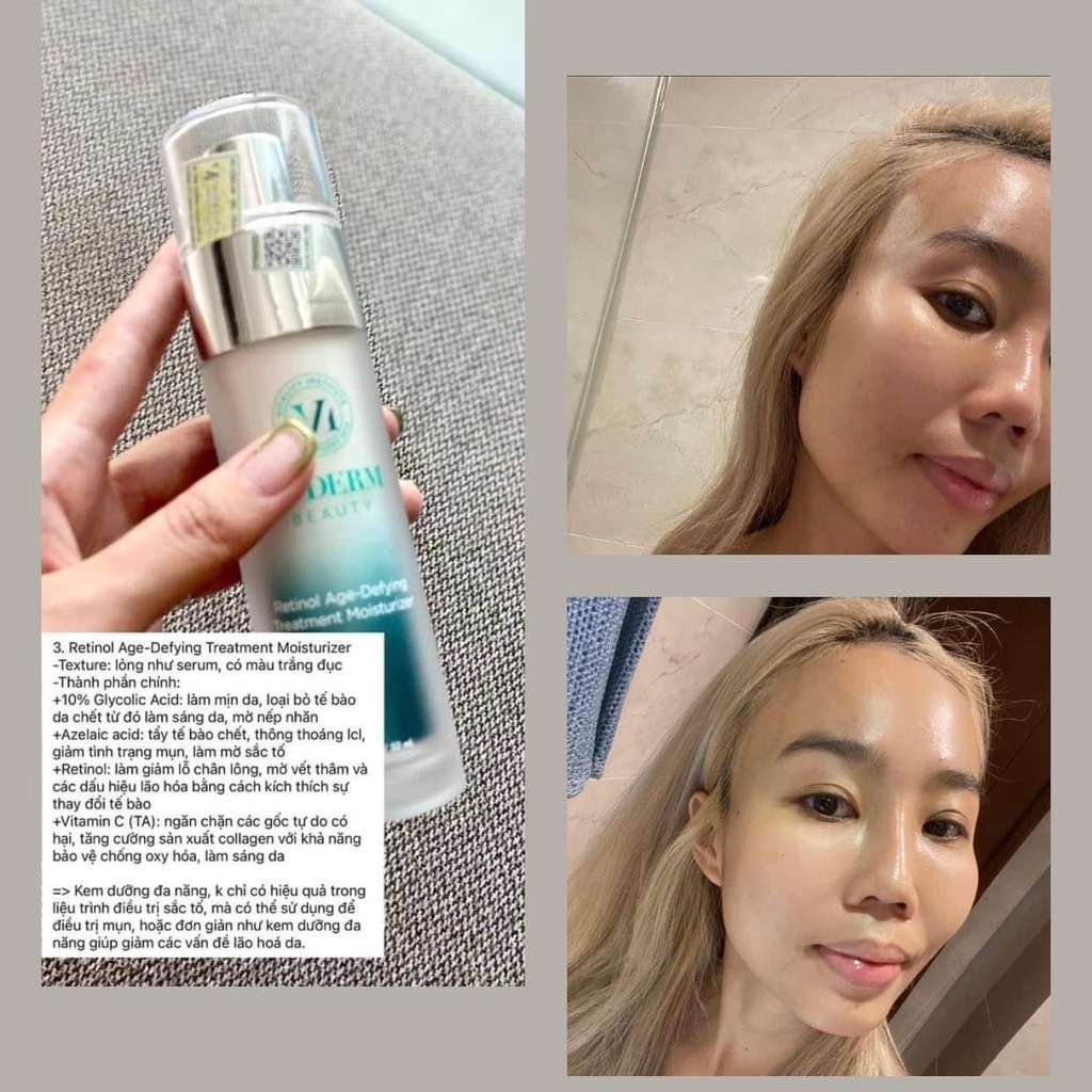 Kem Dưỡng Ẩm, Chống Lão Hoá Toàn Diện VI Derm Retinol Age-Defying Treatment Moisturizer 50ML